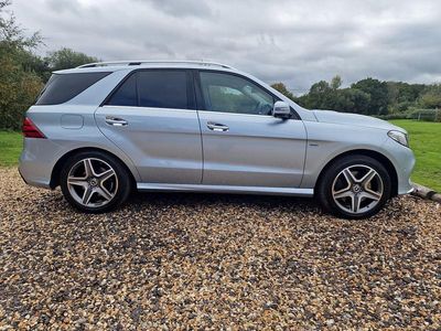 Silver Used 2017 Mercedes GLE500 AMG line SUV | £19,995