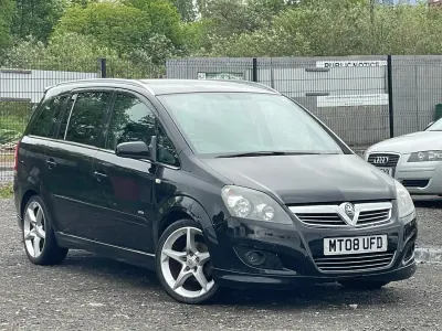 Second-hand Vauxhall Zafira SRi 140 CP (102 kW) 2008 Negru Monovolum