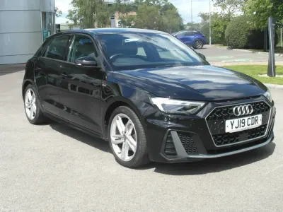 Used Audi A1 Sportback S-Line 150 HP (110 kW) 2019 Black Hatchback