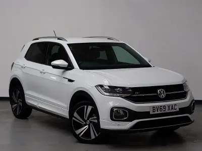 Used VW T-Cross R-line 115 HP (84 kW) 2019 White SUV