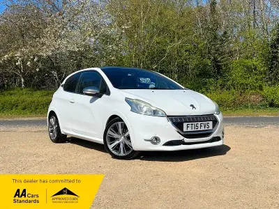 Gebraucht Peugeot 208 S 2015 Weiß Kleinwagen
