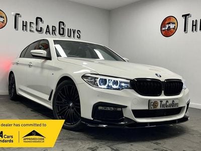 White Used 2017 BMW 540 M Sport Sedan | £24,489 (Fair price)