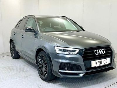 Grey Used 2018 Audi Q3 Black Edition SUV | £15,250 (Fair price)