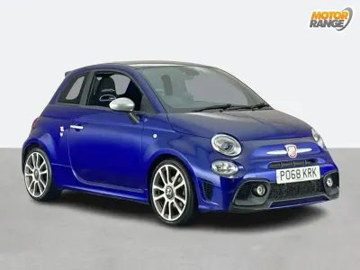 Used Abarth 595 70th Anniversary 165 HP (121 kW) 2018 Blue Hatchback