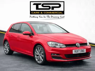 Begagnad VW Golf VII GT 150 HK (110 kW) 2017 Röd Halvkombi