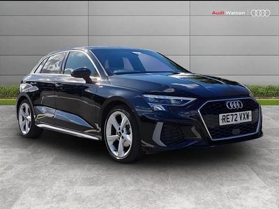 Usado Audi A3 S-Line 147 HP (108 kW) 2022 Preto Sedan