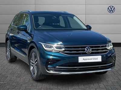 Used VW Tiguan Elegance 150 HP (110 kW) 2021 Blue SUV