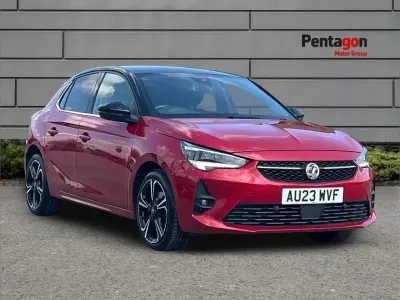 Used Vauxhall Corsa Ultimate 128 HP (94 kW) 2023 Red Hatchback
