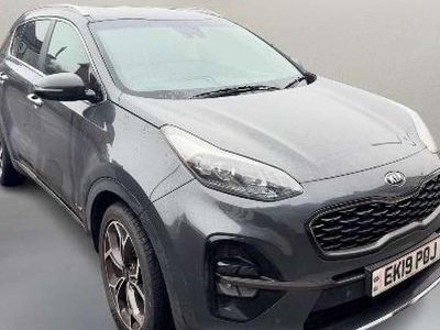 Begagnad Kia Sportage GT-Line 182 HK (133 kW) 2019 Grå SUV