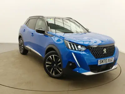 Gebraucht Peugeot 2008 GT-line 129 PS (94 kW) 2021 Blau SUV