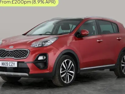 Gebraucht Kia Sportage 177 PS (130 kW) 2019 Rot SUV