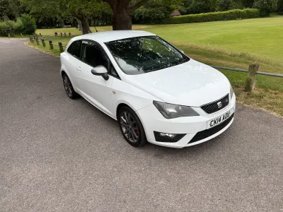 Used Seat Ibiza FR 140 HP (102 kW) 2014 White Coupe