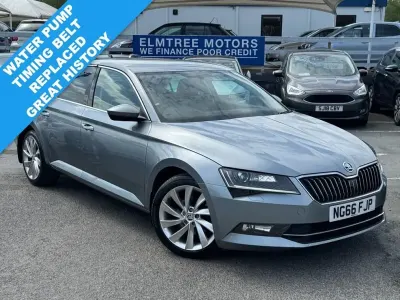 Second-hand Skoda Superb Executive 150 CP (110 kW) 2016 Gri Hatchback