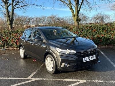 Black Used 2022 Dacia Sandero Comfort Hatchback | £9,995 (Good price)