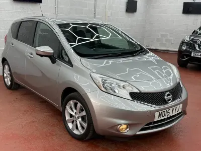 Used Nissan Note S 98 HP (72 kW) 2015 Silver Hatchback