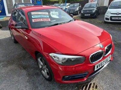 Used BMW 116 Sport Line 2017 Red Hatchback
