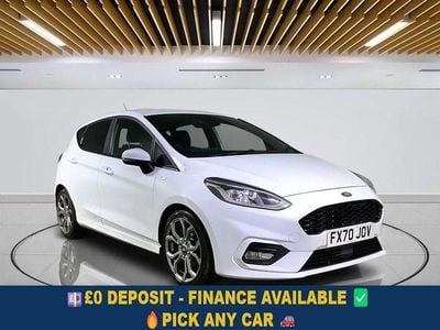 White Used 2020 Ford Fiesta ST-Line Hatchback | £8,749 (Fair price)