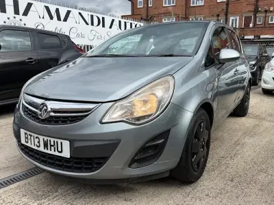 Used Vauxhall Corsa 86 HP (63 kW) 2013 Silver Hatchback