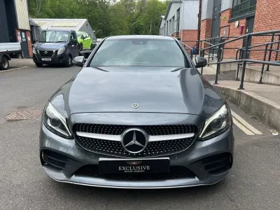 Używany Mercedes C220 AMG line 194 KM (142 kW) 2019 Szary Sedan/Limuzyna