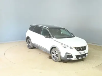 Used Peugeot 5008 GT-line 130 HP (95 kW) 2019 White SUV
