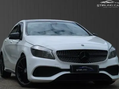 Used Mercedes A180 Executive 122 HP (89 kW) 2016 White Hatchback