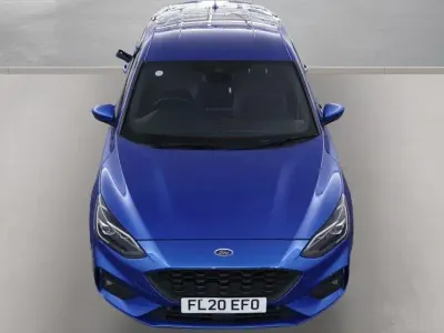 Used Ford Focus ST-Line X 182 HP (133 kW) 2020 Blue Hatchback