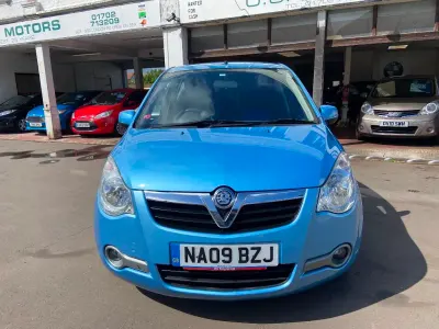 Używany Vauxhall Agila Design Edition 85 KM (62 kW) 2009 Niebieski Minivan