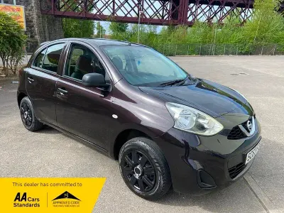 Usado Nissan Micra Visia 80 HP (58 kW) 2014 Preto Citadino