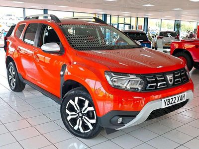 Arizona orange Used 2022 Dacia Duster Prestige SUV | £15,989 (Fair price)