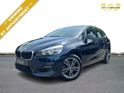 Usado BMW 218 Sport Line 140 HP (102 kW) 2019 Azul Citadino