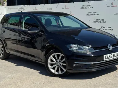 Used VW Golf VII GT 115 HP (84 kW) 2018 Black Hatchback