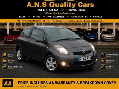 Used Toyota Yaris 2010 Grey Hatchback