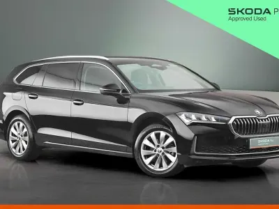 Used Skoda Superb SE Technology 110 HP (80 kW) 2024 Midnight black metallic Estate