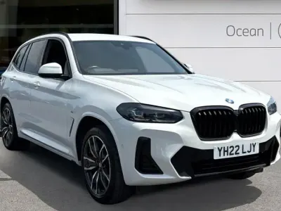 Used BMW X3 M Sport 188 HP (138 kW) 2022 White SUV