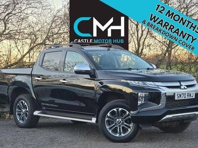 Black Used 2020 Mitsubishi L200 Pickup | £16,495 (Good price)