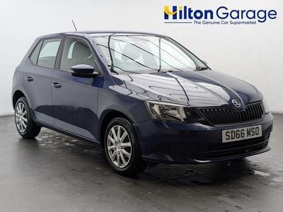 Blue Used 2016 Skoda Fabia Hatchback | £5,550 (Fair price)