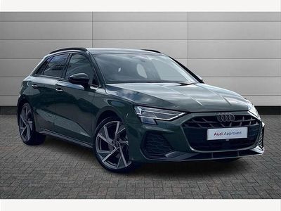 Used Audi A3 Black Edition 150 HP (110 kW) 2025 Green Hatchback