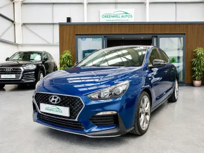 Used Hyundai i30 N Line 2019 Blue Hatchback