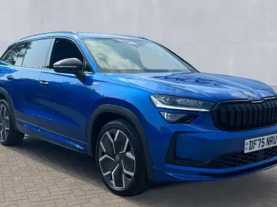 Used Skoda Kodiaq SportLine 150 HP (110 kW) 2025 Blue SUV
