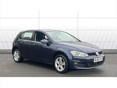 Used VW Golf VII Edition 108 HP (79 kW) 2016 Blue Hatchback