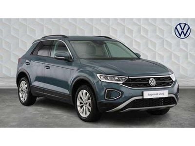 Blue Used 2023 VW T-Roc Life SUV | £22,000 (Fair price)