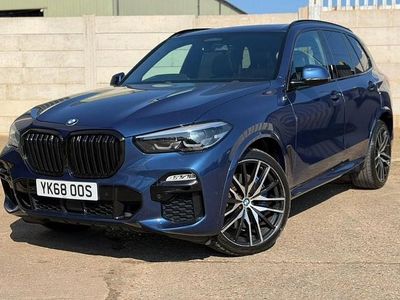 Used BMW X5 M Sport 265 HP (194 kW) 2019 Blue SUV