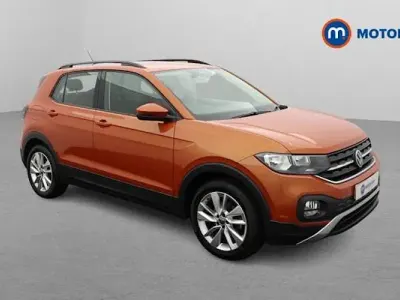 Used VW T-Cross SE 95 HP (69 kW) 2023 Orange SUV