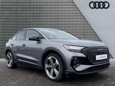 Used Audi Q4 Sportback e-tron Black Edition 245 kW (334 HP) 2024 Grey SUV