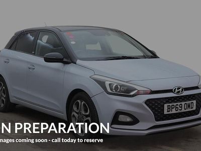 Blue Used 2019 Hyundai i20 Hatchback | £10,945 (Fair price)