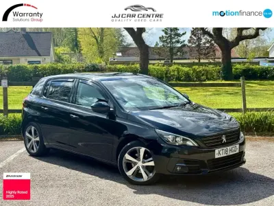 Używany Peugeot 308 Allure 130 KM (95 kW) 2018 Czarny Hatchback