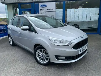 Used Ford C-MAX Zetec 120 HP (88 kW) 2018 Silver MPV