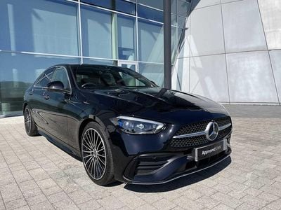 Begagnad Mercedes C220 AMG Line Premium Plus 200 HK (147 kW) 2025 Svart Sedan