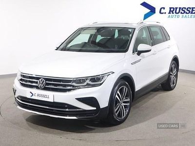 White Used 2023 VW Tiguan Elegance SUV | £23,750 (Good price)