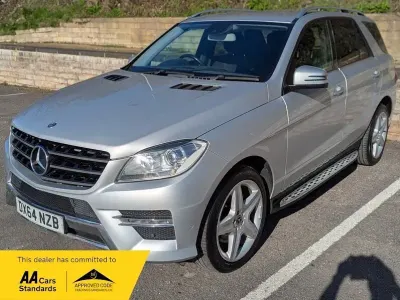 Used Mercedes ML250 AMG 205 HP (150 kW) 2014 Silver SUV